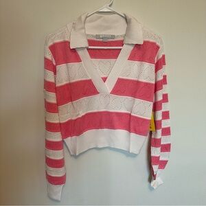Crop knit top- womens size small